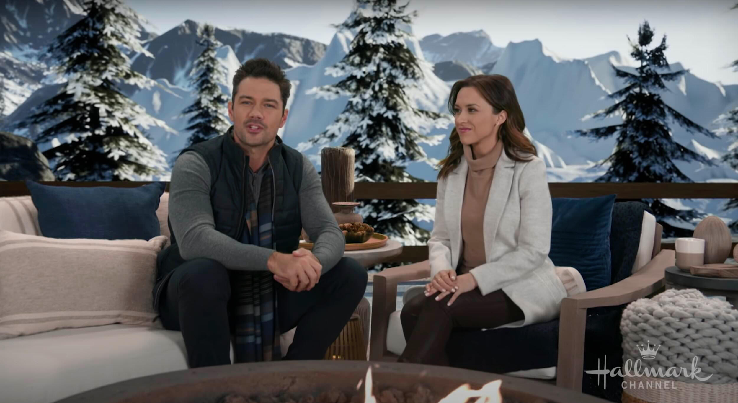 Ski Resort Standing Set at L.A. Castle Studios