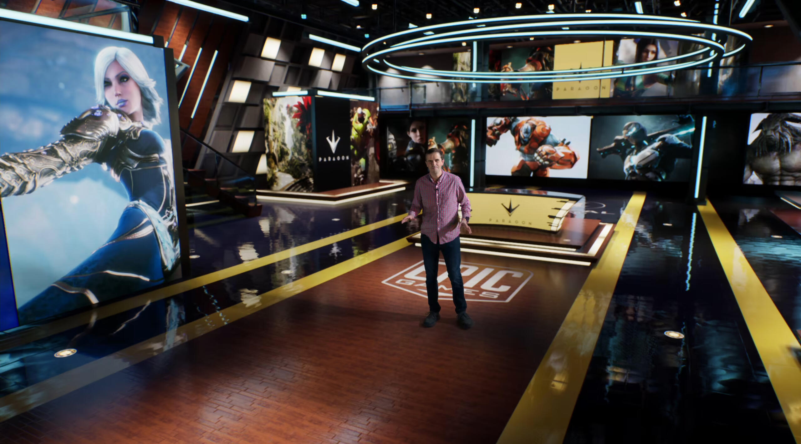 Stunning Dark Standing Set